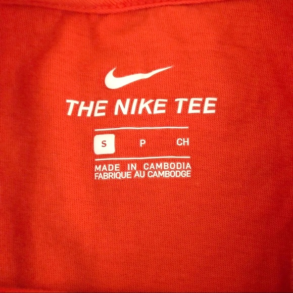 Nike Orange Graphic Tee - Picture 3 of 4